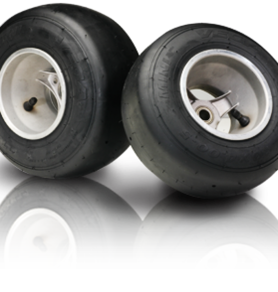 Pneumatici Slick Kyosho MINI-Z Low Profile – 30 Gradi, Set Da 4 Pezzi, KYOMZW39-30